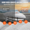 VEVOR Boat Cover, 20'-22' Trailerable Waterproof Boat Cover, 600D Marine Grade PU Oxford, with Motor Cover and Buckle Straps, for V-Hull, Tri-Hull, Fish Ski Boat, Runabout, Bass Boat, Grey