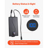 VEVOR Battery Pack for Reclining Furniture with Adapter, 5000 mAh Rechargeable Recliner Battery Pack with Universal 2-Pin Connector and LED Screen, for Electric Recliner, Sofa, Couch & Lift Chair