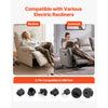 VEVOR Battery Pack for Reclining Furniture with Adapter, 5000 mAh Rechargeable Recliner Battery Pack with Universal 2-Pin Connector and LED Screen, for Electric Recliner, Sofa, Couch & Lift Chair