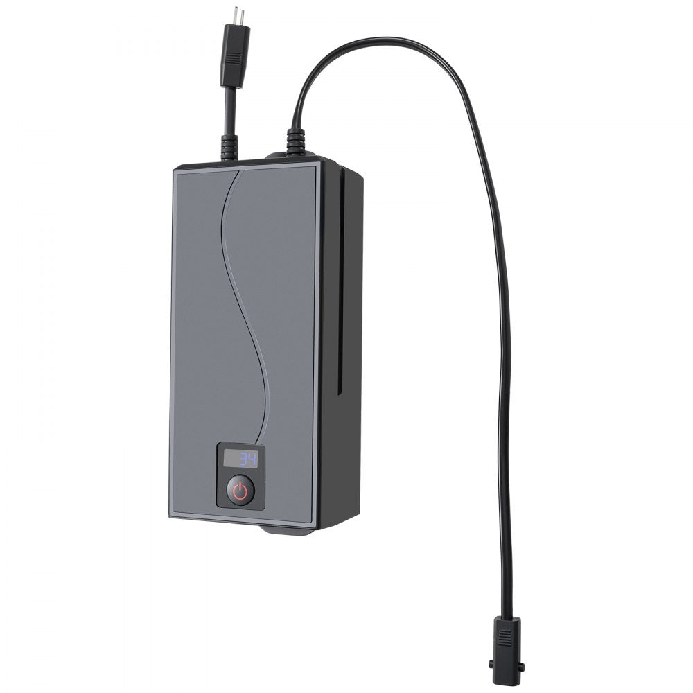 VEVOR Battery Pack for Reclining Furniture with Adapter, 5000 mAh Rechargeable Recliner Battery Pack with Universal 2-Pin Connector and LED Screen, for Electric Recliner, Sofa, Couch & Lift Chair
