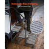 VEVOR RV Steps with Handrail, 3 Steps, 660 lbs Load Capacity, Heavy Duty Outdoor RV Stairs with Non-Slip Mat for Elderly and Pets, Portable Stairs for Hot Tub, Camper, Mobile Home, Porch, Pool, SPA