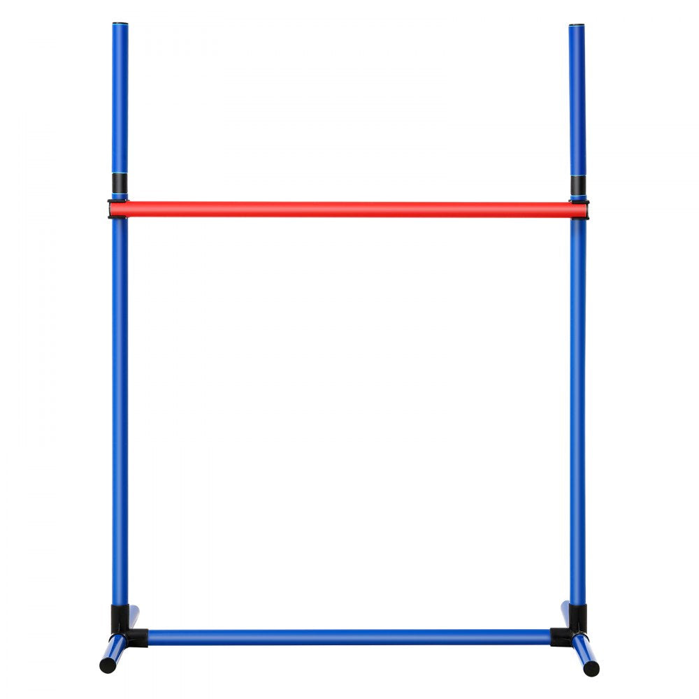 VEVOR Dog Agility Training Equipment, 4 PCS Set - Adjustable High Hurdles and Jump Ring, Puppy Obstacle Course Jump Starter Kit with Poles Storage Bag for Backyard, Indoor, Outdoor