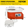 VEVOR 10in Pottery Wheel Forming Machine Ceramic Work DIY Clay