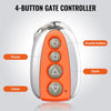 VEVOR Sliding Gate Opener Remote, 131 ft Range, 4-Button Automatic Gate Opener Remote, Remotes for Garage Door Openers, Multi-Code Electric Rolling Driveway-Gate Closer Smart Key Security Kit
