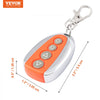 VEVOR Sliding Gate Opener Remote, 131 ft Range, 4-Button Automatic Gate Opener Remote, Remotes for Garage Door Openers, Multi-Code Electric Rolling Driveway-Gate Closer Smart Key Security Kit