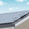 VEVOR 8 inch x 100ft Solar Panel Bird Guard, Critter Guard Roll Kit with 100pcs Aluminum Alloy Fasteners, Solar Panel Guard with Rust-proof PVC Coating, 1/2 inch Wire Roll Mesh