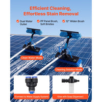 Vevor Solar Panel Cleaning Kit 39' Water Fed Pole Brush New – FactoryPure