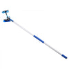 VEVOR Solar Panel Cleaning Kit, 33 ft, Water Fed Pole Kit with Cleaning Brush, Soap Dispenser, Extendable Aluminum Telescopic Pole, 180° Rotatable Brush Head, for Roof Mounted Solar Panels, Windows