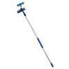 VEVOR Solar Panel Cleaning Kit, 33 ft, Water Fed Pole Kit with Cleaning Brush, Soap Dispenser, Extendable Aluminum Telescopic Pole, 180° Rotatable Brush Head, for Roof Mounted Solar Panels, Windows