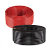 VEVOR Solar Panel Wire, 100 ft Black + 100 ft Red Kit, 10 AWG (6 mm²) Solar Panel Extension Cable, PV Tinned Copper Wire, for Outdoor Home Off-Grid Photovoltaic Systems Automotive RV Boat Marine, IP67