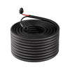 VEVOR 100FT Solar Panel Extension Cable, 10 AWG, Solar Panel Wire with Flame Retardant Protective Sleeving, Female and Male Connectors, IP67 Waterproof PV Wire, for Outdoor Automotive RV, Black & Red