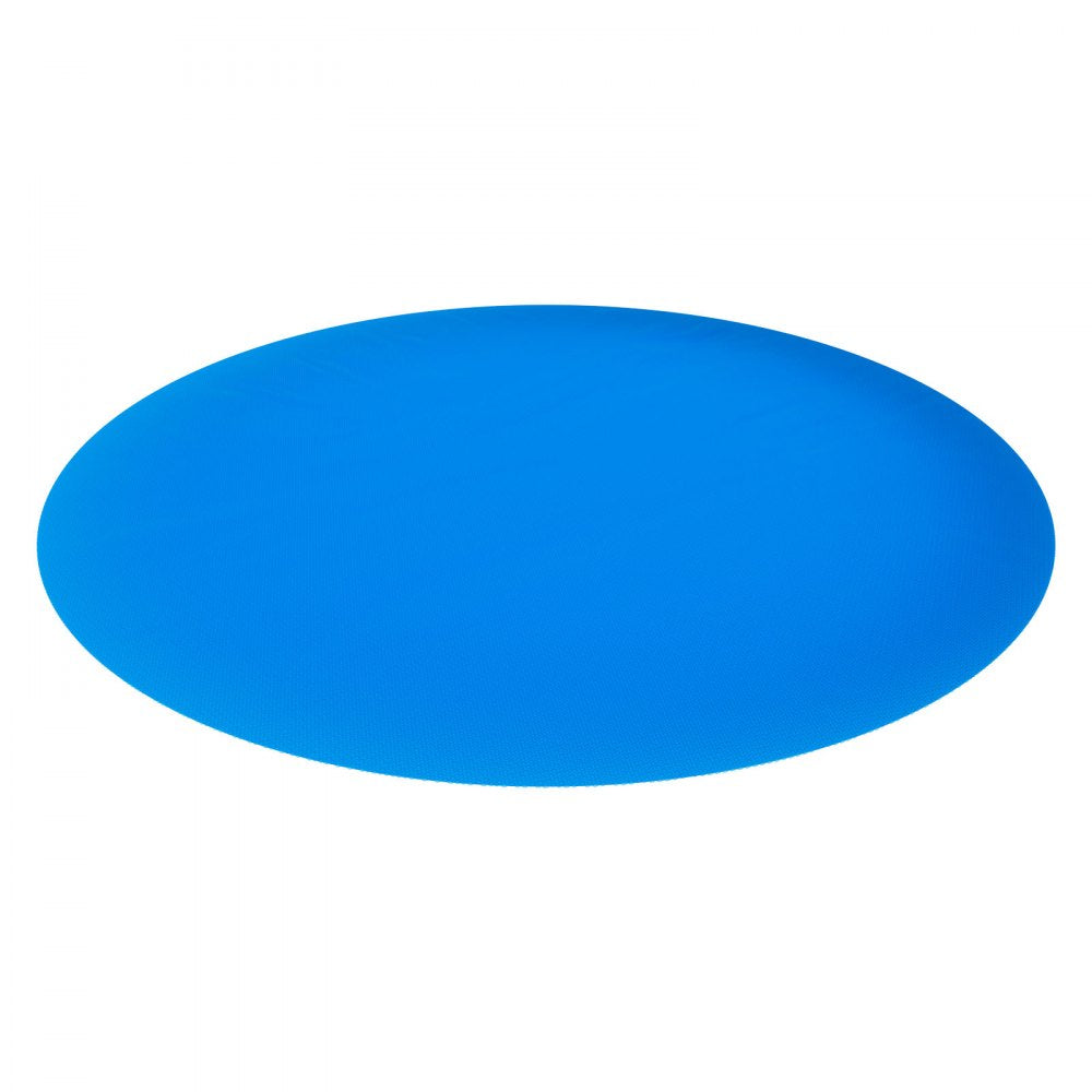 VEVOR Solar Pool Cover, 24 ft Round Pool Bubble Cover, 8 Mil Pools Solar Blanket with Bubble & PE Material, Daytime Heat Absorption, Nighttime Heat Retention, Heat Retaining Solars Covers, Blue