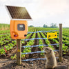VEVOR Solar Fence Charger,  0.6J 8kV Solar Powered Fence Charger, 1.86 Miles Range, Electric Fence Energizer Kit, Keep Out Predators, 4-5 Days Runtime, for Livestock, Poultry, Garden Protection