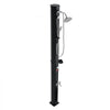 VEVOR 10.6 Gal Solar Heated Shower, 6.7ft Showerhead Height Outdoor Shower, with Handheld & Foot Faucet, Hot & Cold Water Adjustment, Freestanding for Backyard Poolside Beach Pool, Black