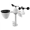 VEVOR 7-in-1 Wi-Fi Weather Station, 7.5 in Color Display, Home Weather Station Indoor Outdoor, with Solar Wireless Outdoor Sensor  Alarm Alerts, for Temperature Humidity Wind Speed/Direction Rain