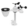 VEVOR 7-in-1 Wireless Weather Station, 7.5 in Color Display, Digital Weather Station Indoor Outdoor, for Temperature Humidity Wind Speed/Direction Rain UV, with Forecast Data, Alarm, Alerts-NO WIFI