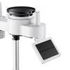 VEVOR 7-in-1 Wireless Weather Station, 7.5-Inch VA Display, Solar Powered Outdoor Sensor, Rain Gauge, Indoor Outdoor for Weather Forecast, Temperature, Humidity, Wind Speed and Direction (No WiFi)