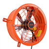 VEVOR Gable Mount Fan, 12 inch Solar Attic Vent Exhaust Fan Carbon Steel, 900 CFM Cooling and Ventilation for Roof, Greenhouse, Garage, Shop, Small Spaces, with Thermostat and Power Adapter, Orange