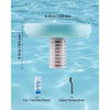 VEVOR Solar Pool Ionizer, Hexagon Copper Pool Ionizer Up to 45000 Gal, Floating Automatic Water Cleaner and Purifier, Chlorine Free Water, with Copper Anode, Spring, Brush and Filter for Pools & Spas