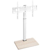 VEVOR Rolling TV Stand, Mobile TV Cart for 32-70 Inch Screens, 25° Left-Right Rotation and Height Adjustable TV Mount on Wheels, Holds up to 99 lbs for Corner, Bedroom, Outdoor, Max VESA 600x400mm