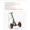 VEVOR Trailer Dolly, 1000lbs Tongue Weight Capacity, Carbon Steel Trailer Mover with 2 inch Ball, 14 inch Pneumatic Tires, Portable Tow Dolly for Moving RV Trailer