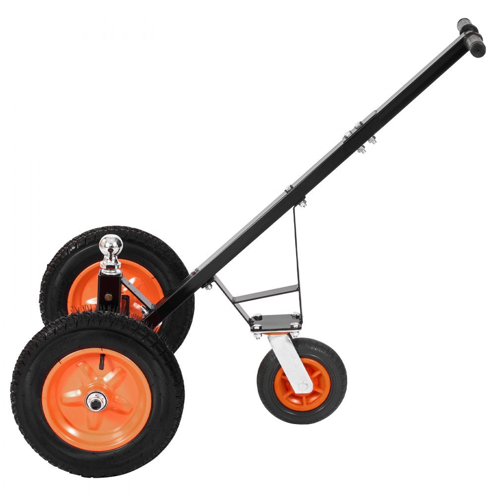 VEVOR Trailer Dolly, 1000lbs Tongue Weight Capacity, Carbon Steel Trailer Mover with 2 inch Ball, 14 inch Pneumatic Tires, Portable Tow Dolly for Moving RV Trailer