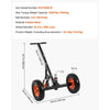 VEVOR Trailer Dolly, 1200lbs Tongue Weight Capacity, Carbon Steel Trailer Mover with 2 inch Ball, 15.2 inch Pneumatic Tires, Portable Tow Dolly for Moving RV Trailer
