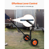 VEVOR Trailer Dolly, 600lbs Tongue Weight Capacity, Carbon Steel Trailer Mover with 1-7/8 in Hitch Ball and 10 in Solid Tires, Portable Tow Dolly for Moving Car RV Boat Trailer