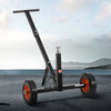 VEVOR Trailer Dolly, 600lbs Tongue Weight Capacity, Carbon Steel Trailer Mover with 1-7/8 in Hitch Ball and 10 in Solid Tires, Portable Tow Dolly for Moving Car RV Boat Trailer
