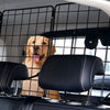 VEVOR Dog Car Barrier, 36.6"-60" Adjustable Car Divider for Trunk Cargo Area, Universal-Fit Back Seat Heavy-Duty Wire Mesh Dogs Separator Guard Net, Vehicle Pet Barrier for Sedans, Trucks and SUVs