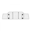 VEVOR Dog Car Barrier, 36.6"-60" Adjustable Car Divider for Trunk Cargo Area, Universal-Fit Back Seat Heavy-Duty Wire Mesh Dogs Separator Guard Net, Vehicle Pet Barrier for Sedans, Trucks and SUVs