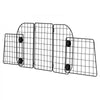 VEVOR Dog Car Barrier, 36.6"-60" Adjustable Car Divider for Trunk Cargo Area, Universal-Fit Back Seat Heavy-Duty Wire Mesh Dogs Separator Guard Net, Vehicle Pet Barrier for Sedans, Trucks and SUVs