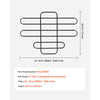 VEVOR Dog Car Barrier, Adjustable Universal-Fit Vehicle Pet Barrier for Cars, Trucks, SUVs, Moves with Your Vehicle, Tilt Slide Recline, Easy Install Dog Car Gate - Strong Metal Tubing Gate Divider