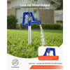 VEVOR Frost Proof Yard Hydrant, 5.24FT Freeze-Proof Outdoor Faucet with 36" Bury Depth, 3/4" NPT Pipe Connection, Lever Handle + Handwheel, No Lead Freezeless Hydrant for Yard Garden Farm Irrigation