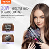 VEVOR Hair Blow Dryer Brush, 4 in 1 Ionic Hair Dryer and Styler Volumizer with 2.95" Ceramic Coating Oval Barrel & 3 Heat Settings, Professional Hot Air Styling Brush for Straightening Drying Curling