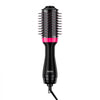 VEVOR Hair Blow Dryer Brush, 4 in 1 Ionic Hair Dryer and Styler Volumizer with 2.56" Ceramic Coating Oval Barrel & 3 Heat Settings, Professional Hot Air Styling Brush for Straightening Drying Curling