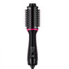 VEVOR Hair Blow Dryer Brush, 4 in 1 Ionic Hair Styler and Volumizer with Electroplated Titanium & 2.56" Ceramic Coating Oval Barrel, Dual Voltage 110V/240V Hot Air Styling Brush for Salon Home Travel
