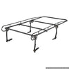 VEVOR Truck Ladder Rack 1500LBS Capacity Universal Over-Cab Trucks Bed Rack, 51.2"-75" Adjustable for Kayak Surfboard Lumber, Non-Drilling Installation, Heavy Duty Steel Support for Long Heavy Cargo