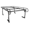 VEVOR Truck Ladder Rack 1500LBS Capacity Universal Over-Cab Trucks Bed Rack, 51.2"-75" Adjustable for Kayak Surfboard Lumber, Non-Drilling Installation, Heavy Duty Steel Support for Long Heavy Cargo