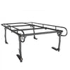 VEVOR Truck Ladder Rack 1500LBS Capacity Universal Over-Cab Trucks Bed Rack, 51.2"-75" Adjustable for Kayak Surfboard Lumber, Non-Drilling Installation, Heavy Duty Steel Support for Long Heavy Cargo
