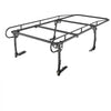 VEVOR Truck Ladder Rack 800LBS Capacity Universal Over-Cab Trucks Bed Rack, 43.3"-63" Width Adjustable for Kayak Surfboard Lumber, Non-Drilling/Drilling Installation, Fits Short-Bed & Long-Bed Trucks