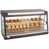 VEVOR 3-Tier Commercial Food Warmer Display, 1600W Food Display Warmer with LED Light, Top Storage and Adjustable Shelves, 86℉~185℉ Steam Heating, 190Qt/180L for Hamburger, Pizza, Bread, Fried Chicken