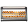 VEVOR 3-Tier Commercial Food Warmer Display, 1600W Food Display Warmer with LED Light, Top Storage and Adjustable Shelves, 86℉~185℉ Steam Heating, 190Qt/180L for Hamburger, Pizza, Bread, Fried Chicken