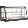 VEVOR 3-Tier Commercial Food Warmer Display, 1600W Food Display Warmer with LED Light, Top Storage and Adjustable Shelves, 86℉~185℉ Steam Heating, 190Qt/180L for Hamburger, Pizza, Bread, Fried Chicken