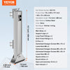 VEVOR Ladder Levler, 11.4 inch Expansion Length Steel Ladder Leveling Tool, Quick Release Pitch Hopper, Stair Ladder Stabilizer Easy to Use,Extension Ladder Accessories for Uneven Ground