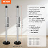 VEVOR Ladder Levler, 20 inch Steel 550lbs Load Ladder Leveling Tool, Pitch Hopper, Stair Ladder Stabilizer with Storage, Easy to Use for All Surfaces,Extension Ladder Accessories for Uneven Ground