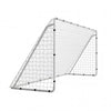 VEVOR Soccer Goal 12 x 6 FT Soccer Goal for Backyard with Iron Frame PE Net, Portable & Durable Set, High-Strength Net, Ground Stakes, Straps, for Youth & Adults Outdoor Backyard Practice Training