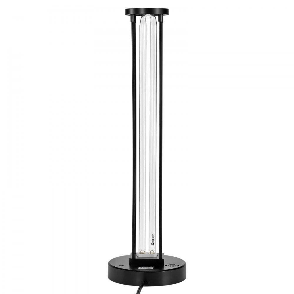VEVOR UV Light, 55W Ultraviolet Lamp with Ozone Purifier, UVC Lamp with 30/60/120 Minutes 3-Gear Timer and Remote Control, for Room up to 750 sqft, UVO Lights for Living Room, Bedroom, Hotel, School