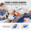 VEVOR Patient Lift Sling with Head Support- Large Size, Universal Patient Lift Sling, Divided Leg Transfer Sling for Bathing, Patient Lift Medical Sling for Elderly, Disabled, Bedridden, 600LBS