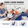 VEVOR Patient Lift U-Sling with Head Support- Medium Size, Divided Leg Transfer Sling for Bathing, Patient Lift Medical Sling for Elderly, Disabled, Bedridden, 600LBS